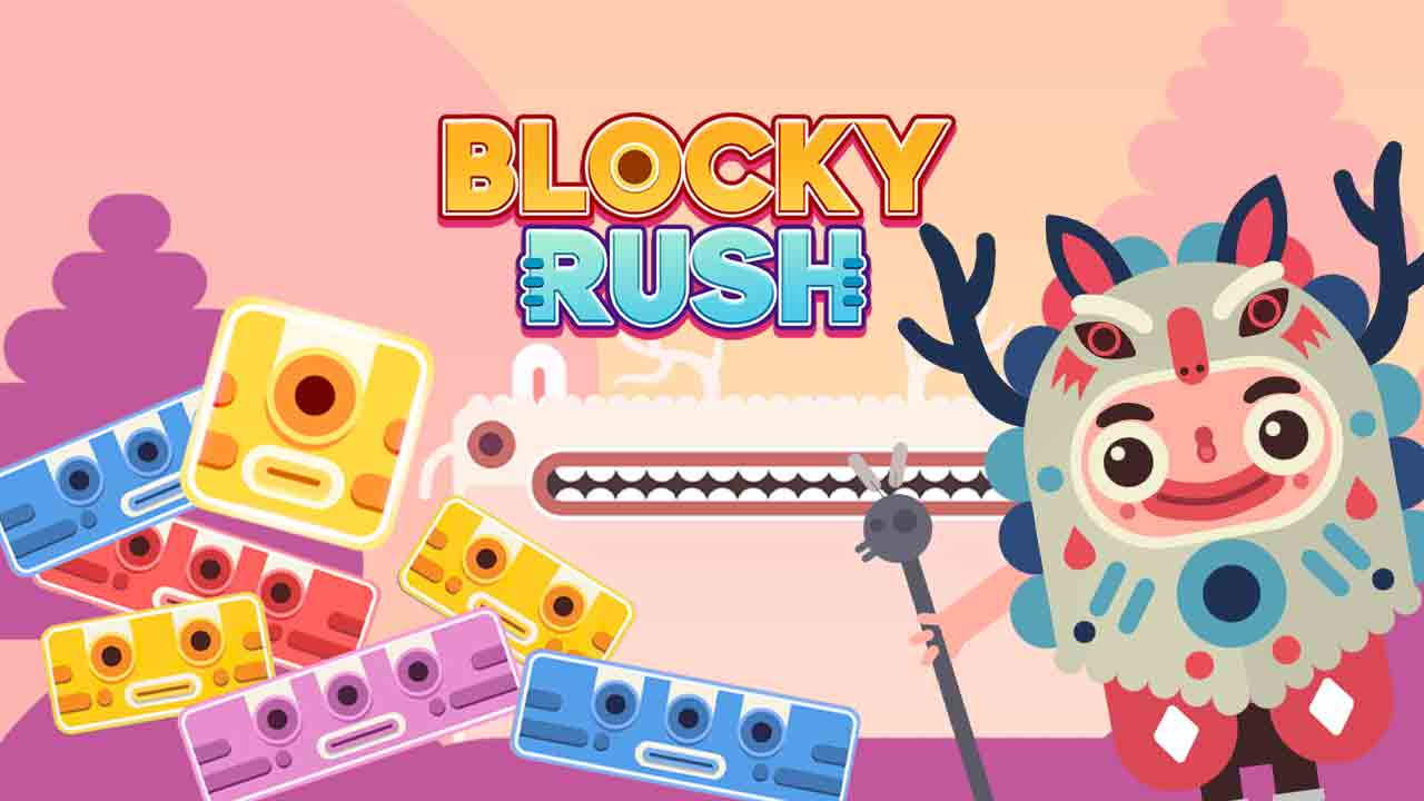 Blocky Rush game thumbnail