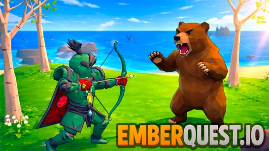 Emberquest io game thumbnail