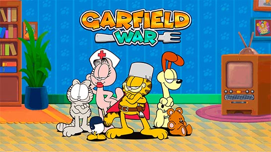 Garfield War game thumbnail
