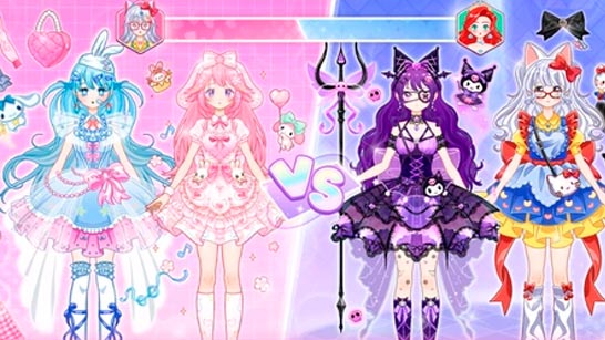 Idol Livestream Doll Dress Up game preview